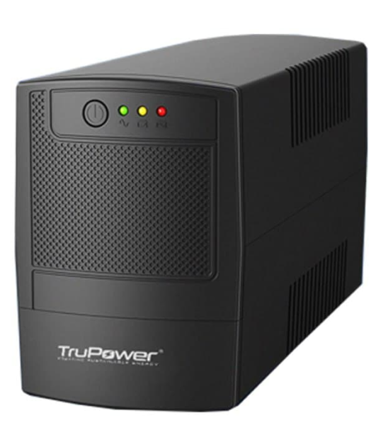TruPower TP300 650VA/390W UPS, Universal LED