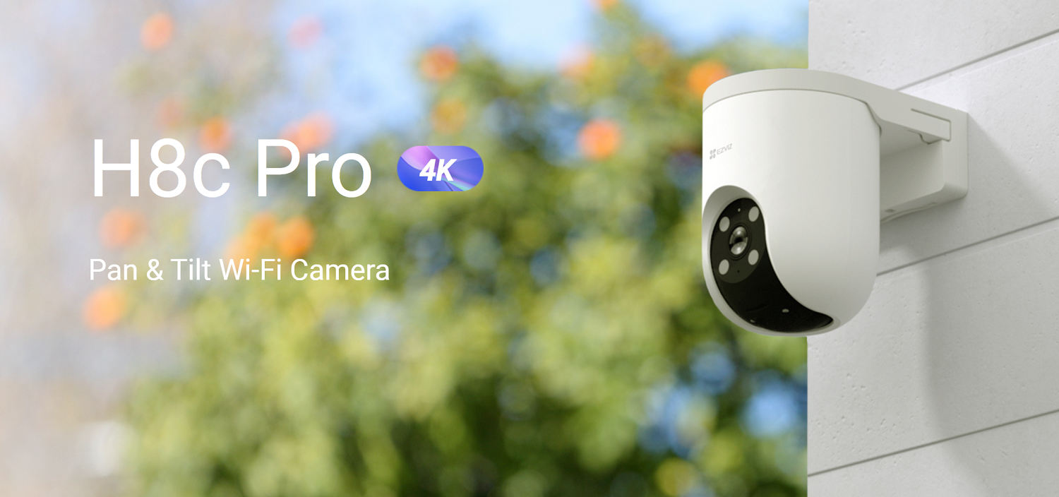 CS-H8c Pro 3MP Pan & Tilt Wi-Fi Camera