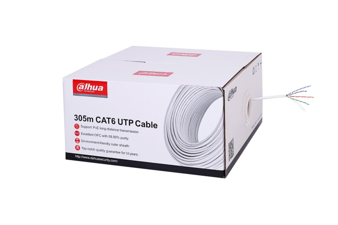 DH-PFM920I-6UN-C/U 305M UTP CAT6 CPR E/UL CM Cable