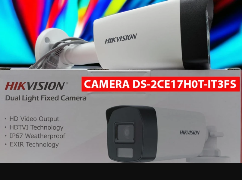 DS-2CE17H0T-IT3FS 5 MP Audio Fixed Bullet Camera