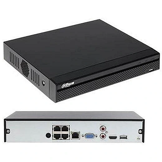DHI-NVR1104HS-S3/H 4 Channel Compact 1U 1HDD Lite H.265 Network Video Recorder
