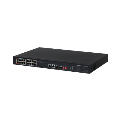 PFS3218-16ET-135 18-Port Unmanaged Desktop Switch with 16-Port PoE