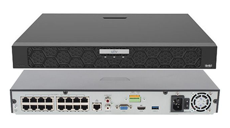 NVR502-B-P-IQ Series 2HDD 16-PoE 1U Network Video Recorder